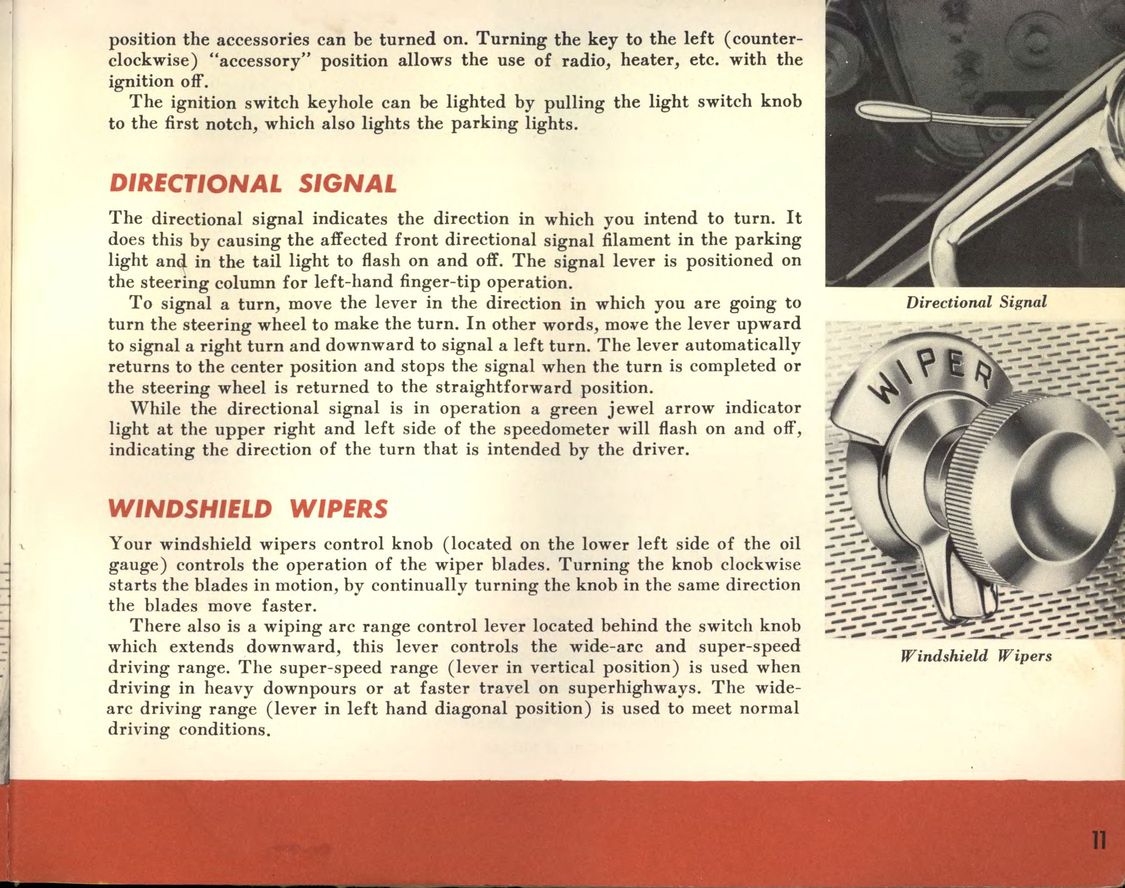 1955 Packard Owners Manual Page 32